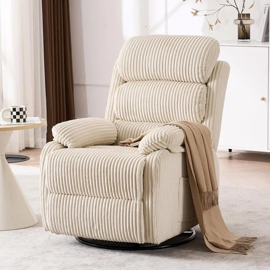 Comfortable 360 Degree Swivel Rocking Recliner Armchair