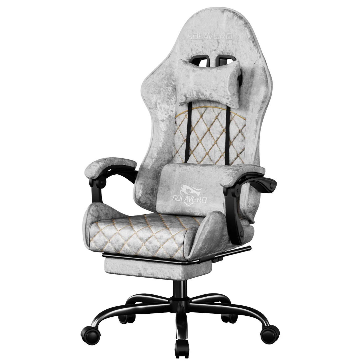 Massage Gaming Chair Ergonomic Office Chair With Headrest