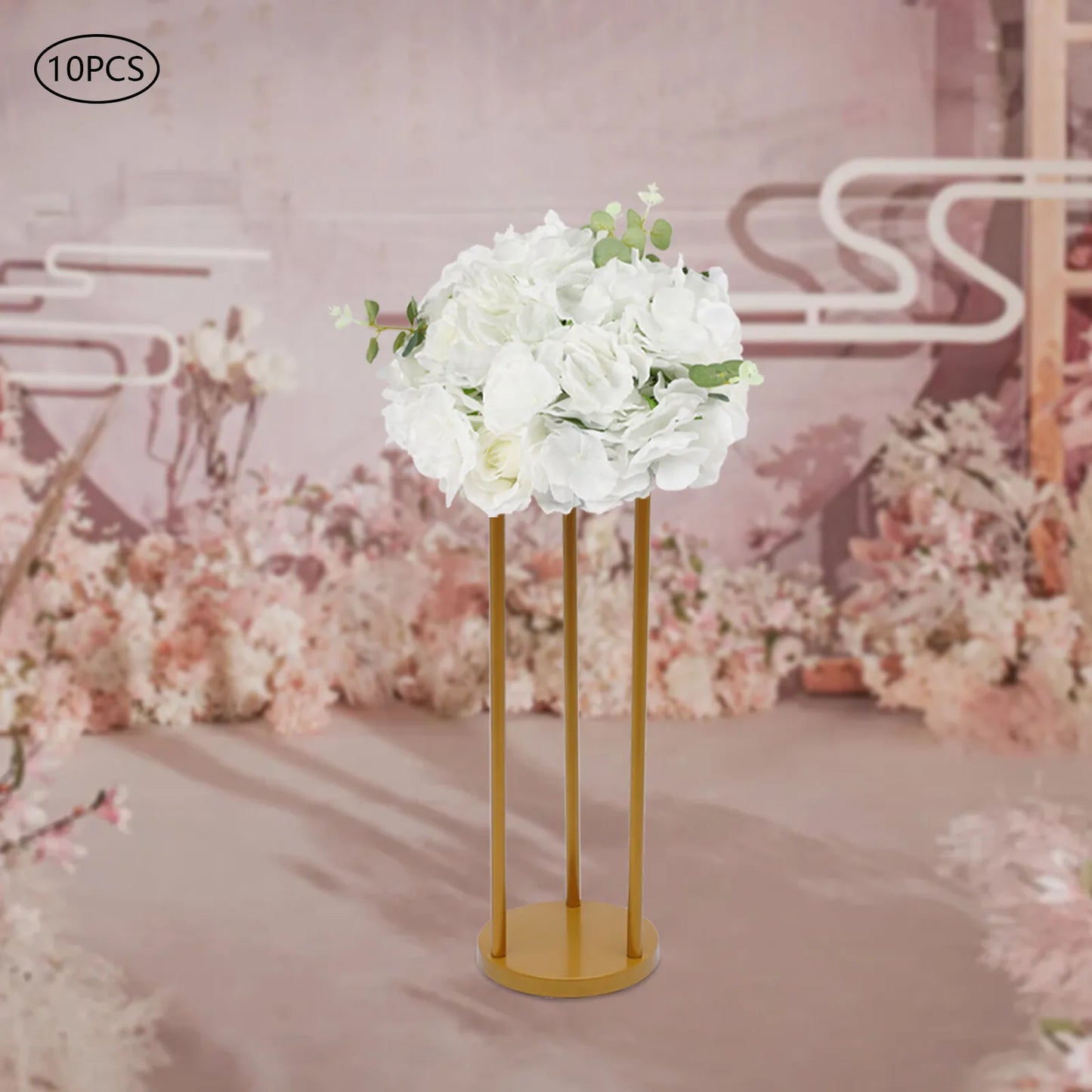 Artificial Rose Ball Bouquet For Wedding Centerpieces