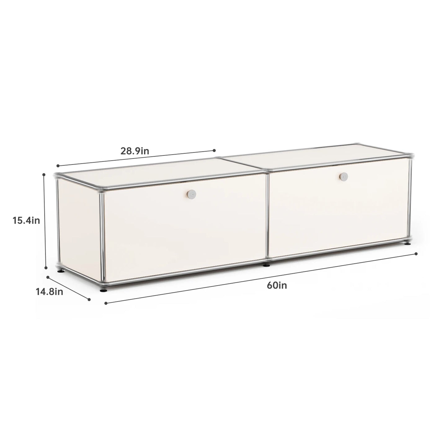Stainless Steel Storage Cabinet For Living Room And Office