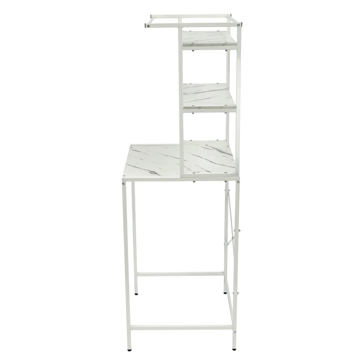 Over Washer Dryer Storage Shelf Three Tier Bathroom Organizer