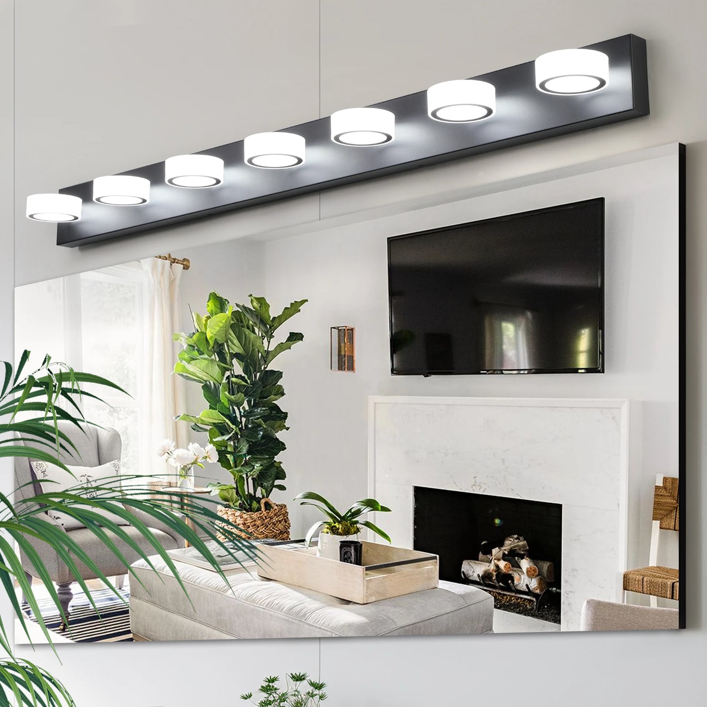 ARLGSITE LED Wall Light With Acrylic Lampshade Energy Saving