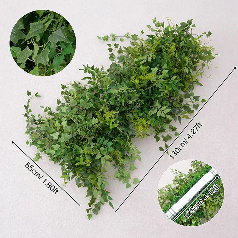 Angela Flower Mori Greenery Wedding Backdrop Arch Floral Arrangement