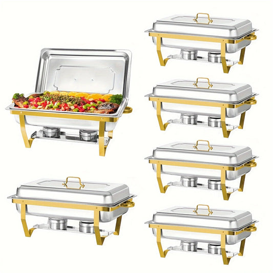FCM Stainless Steel Chafing Dishes Buffet Set For Parties