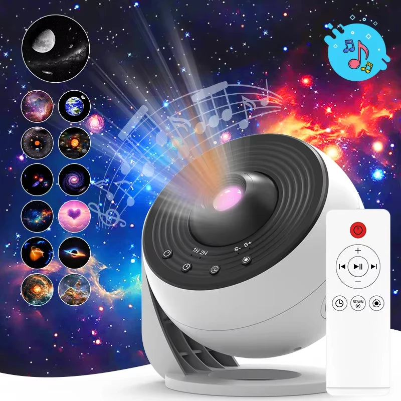 AUSYLE Galaxy Star Projector Planetarium Night Light