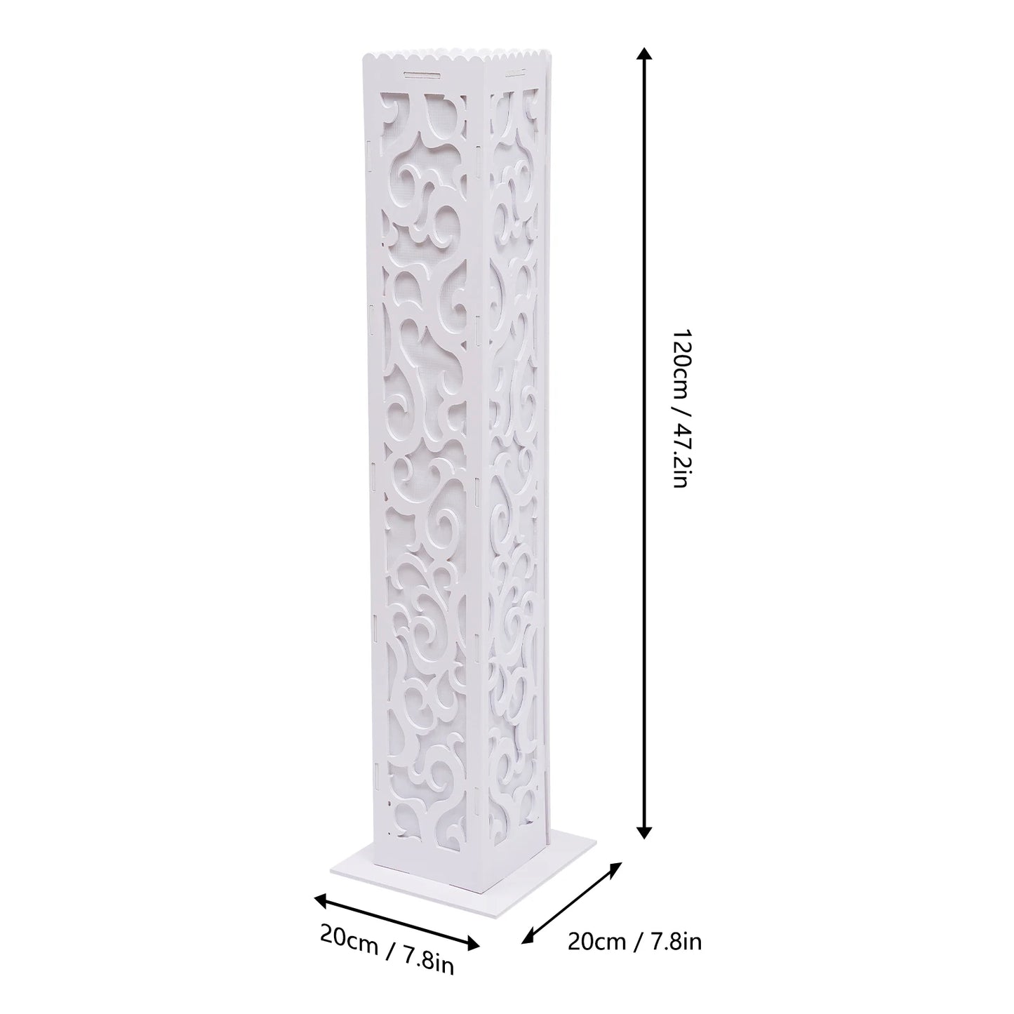 NONECN Wedding Flower Columns LED Cloud Stand Outdoor Decor