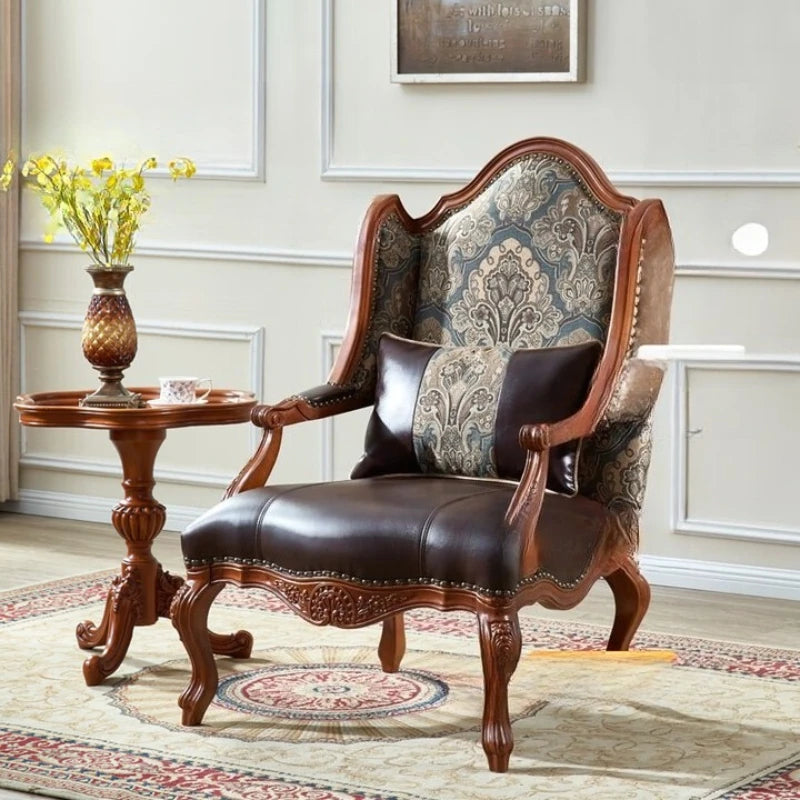 Dutrieux Single Fancy Living Room Chair With Back Support