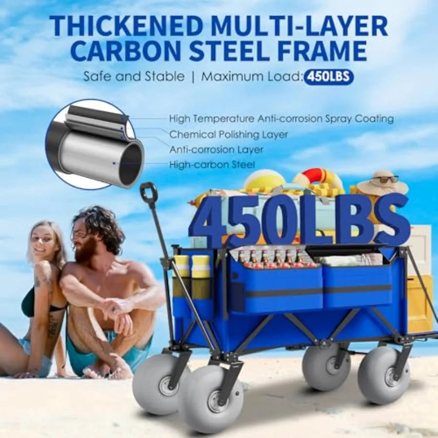 LISM Beach Wagon All Terrain Heavy Duty With Wheels