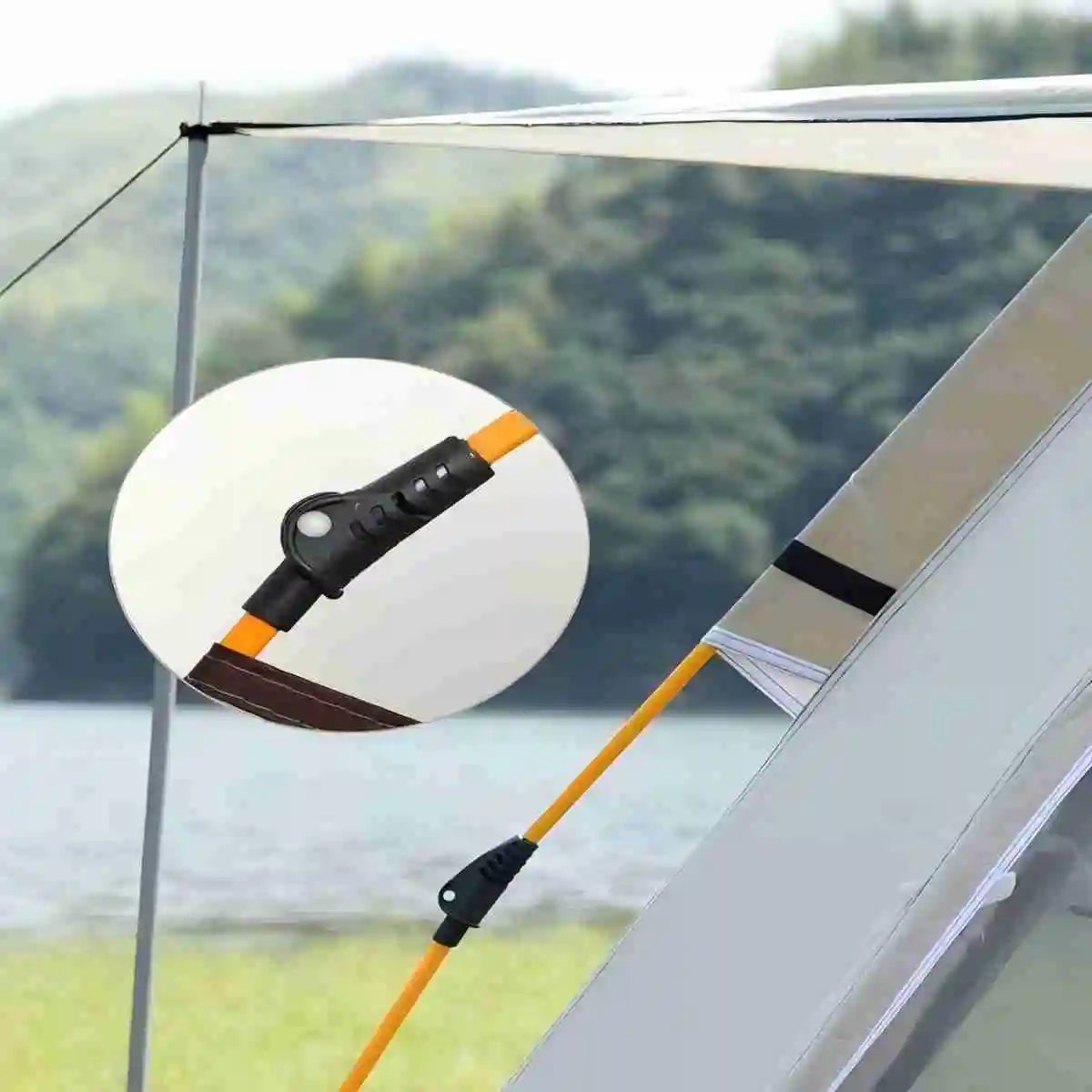 Pakicetus Outdoor Camping Tent Sunshade Two Doors Two Windows