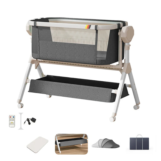 Devine In Out Rocking Baby Bassinet Co Sleeper Unisex Crib