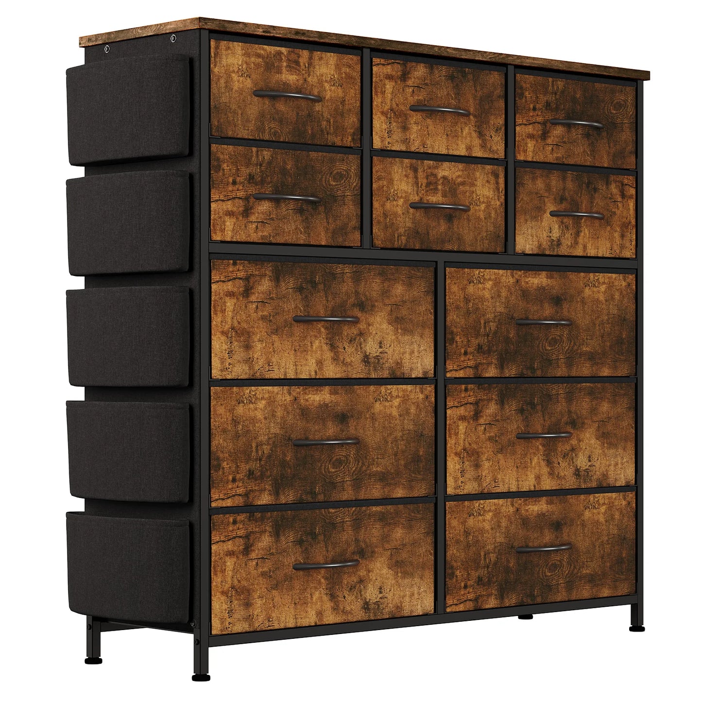 HiMISS 12 Drawer Dresser For Bedroom Organization And Storage