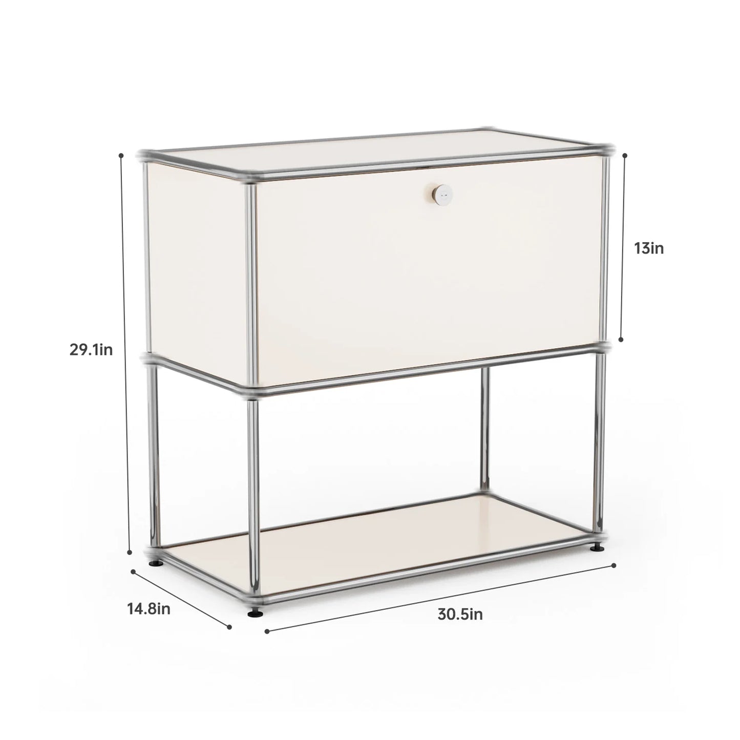 Stainless Steel Storage Cabinet For Living Room And Office