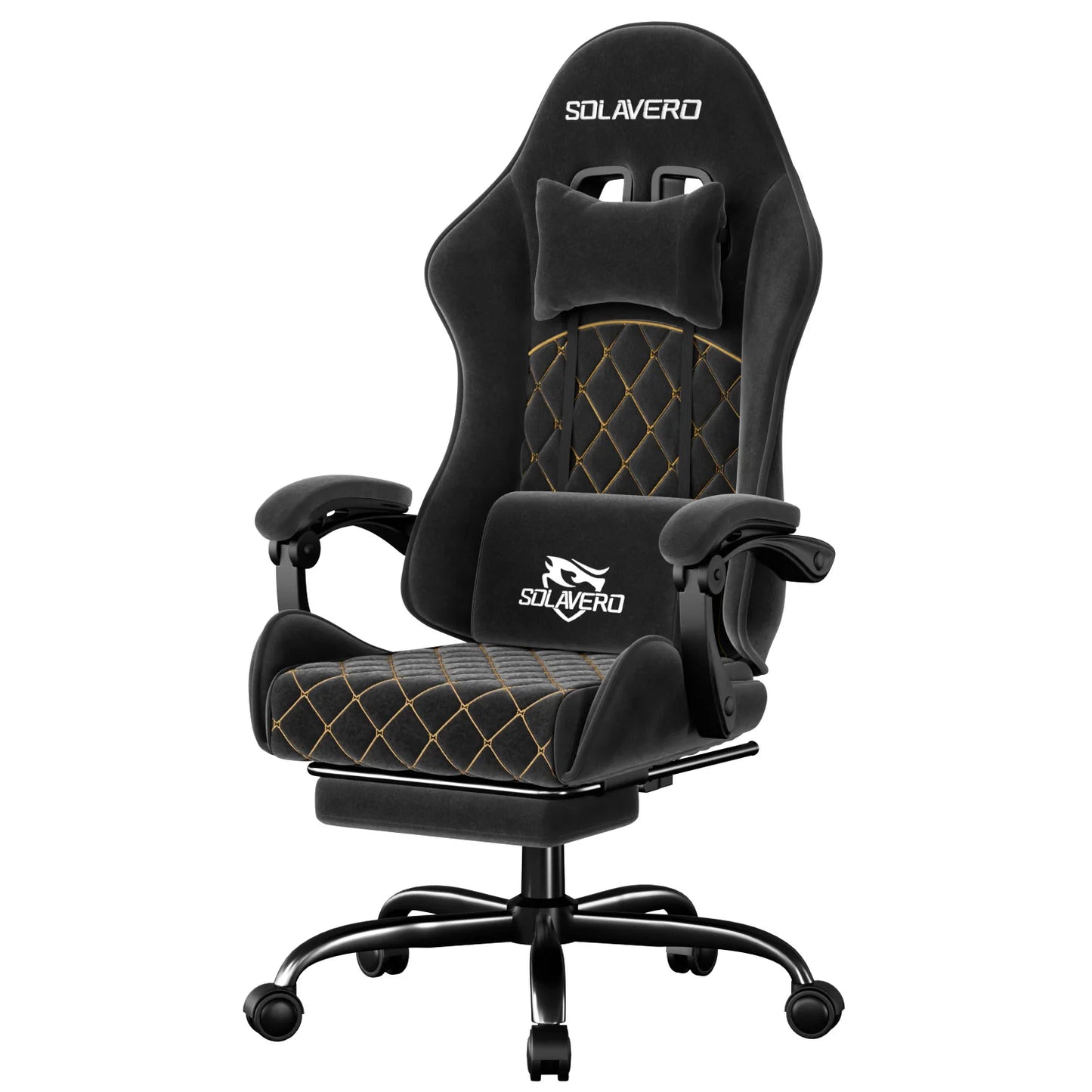 Massage Gaming Chair Ergonomic Office Chair With Headrest