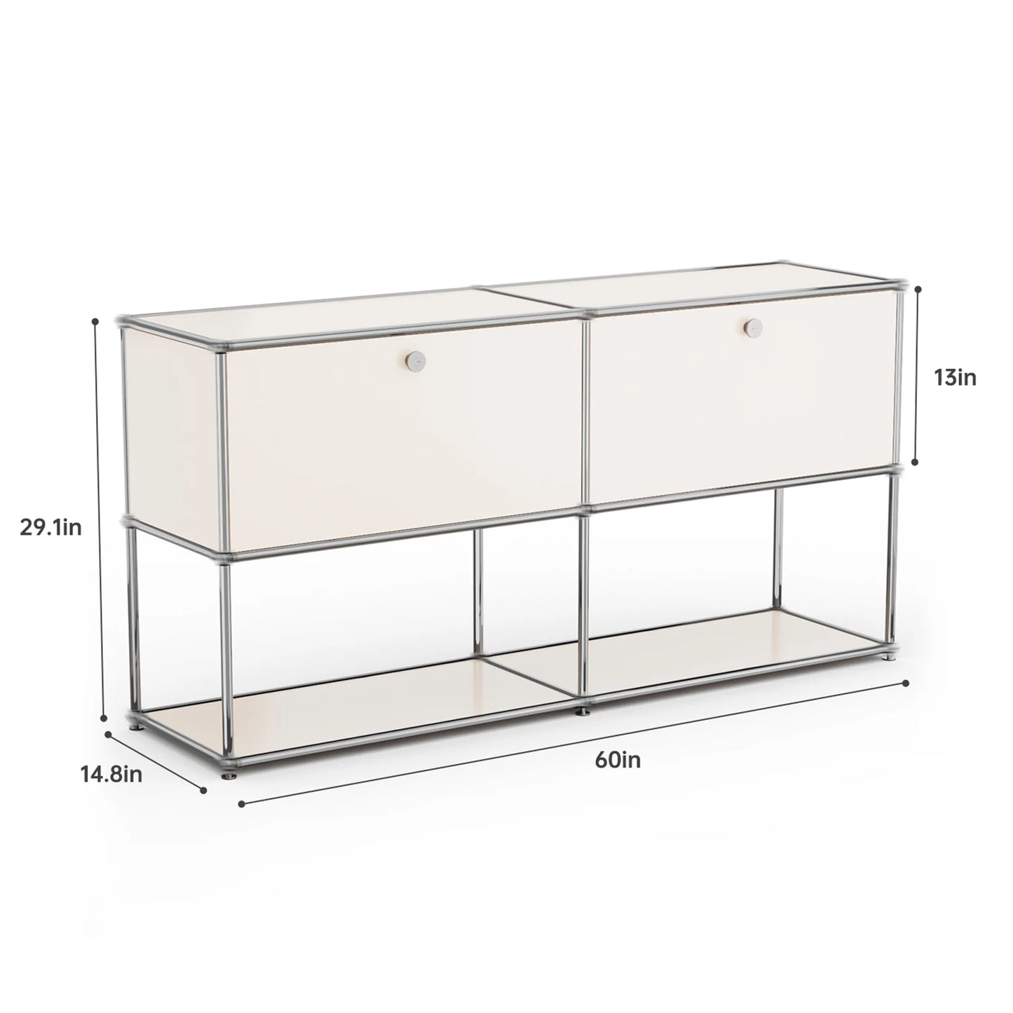 Stainless Steel Storage Cabinet For Living Room And Office