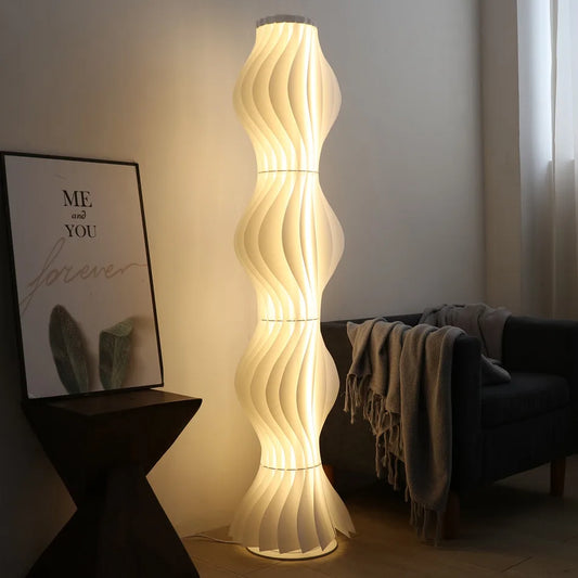 LED Floor Lamp Dimmable Standing Tall Corner Light for Home Decor