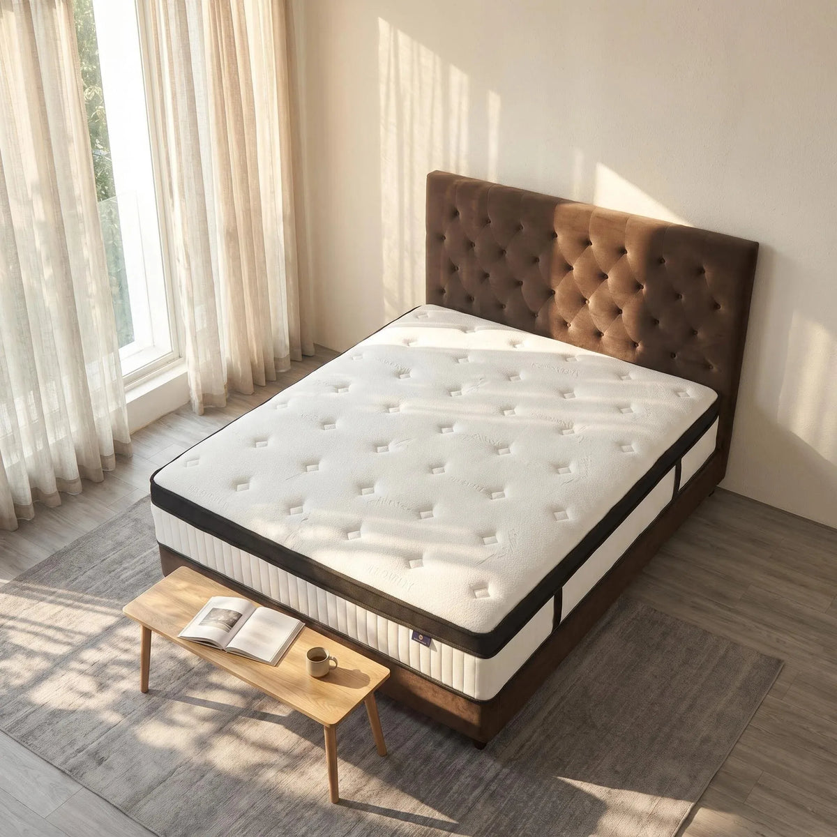 Hybrid Mattress Pocket Springs Motion Isolation And Pressure Relief
