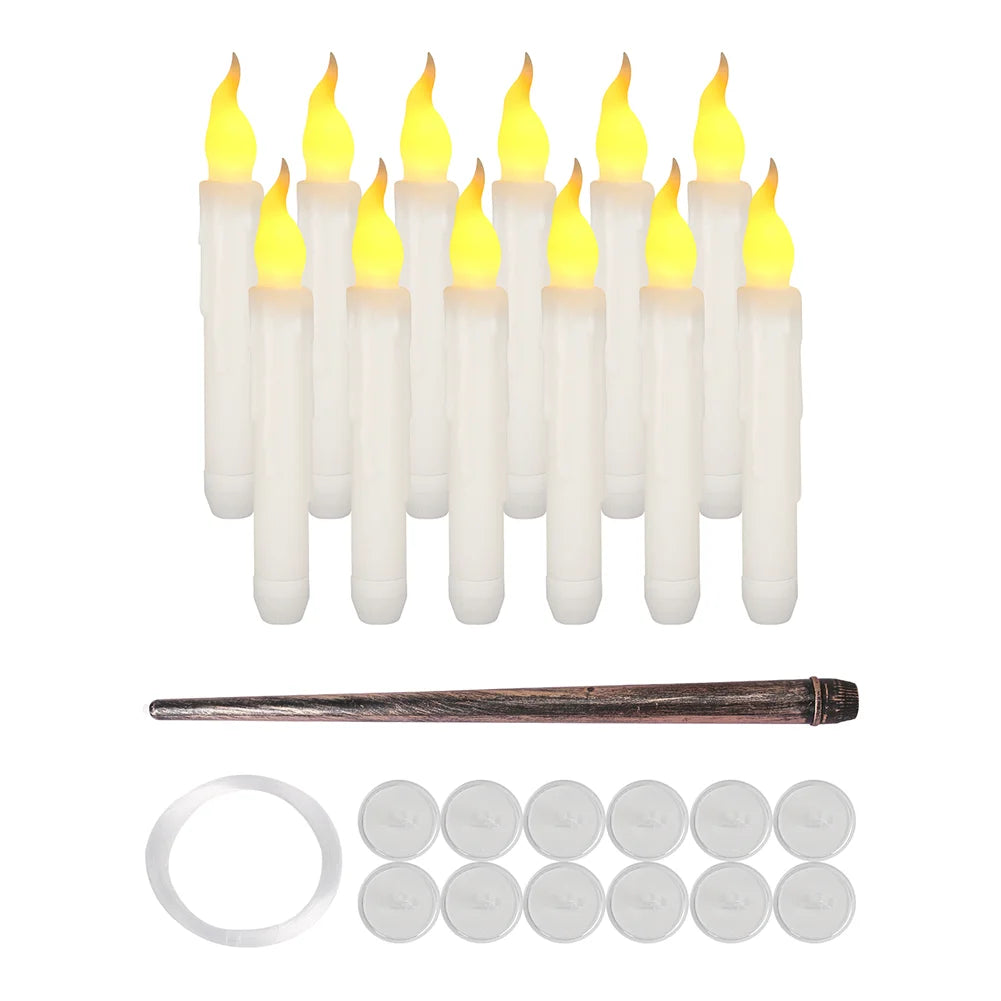 Feature Flameless LED Tealight Candles 12 Or 24 Pack