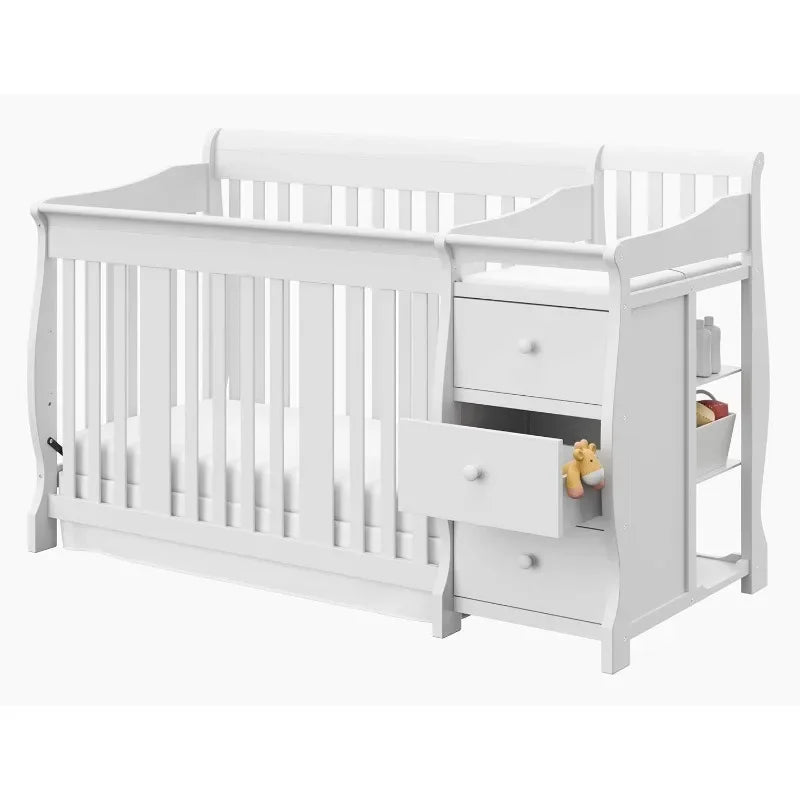 Devine In And Out Portofino 5 In 1 Convertible Crib Changer