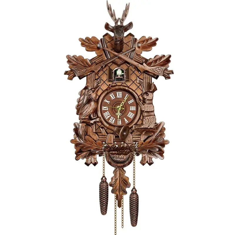 Cuckoo Wall Clock Black Forest Style For Living Room