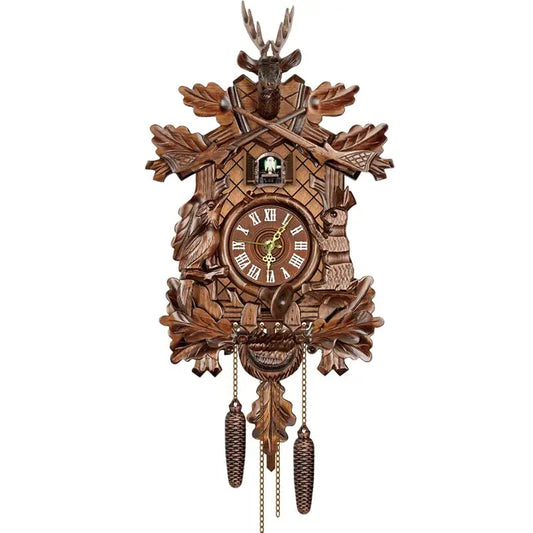 Cuckoo Wall Clock Black Forest Style For Living Room