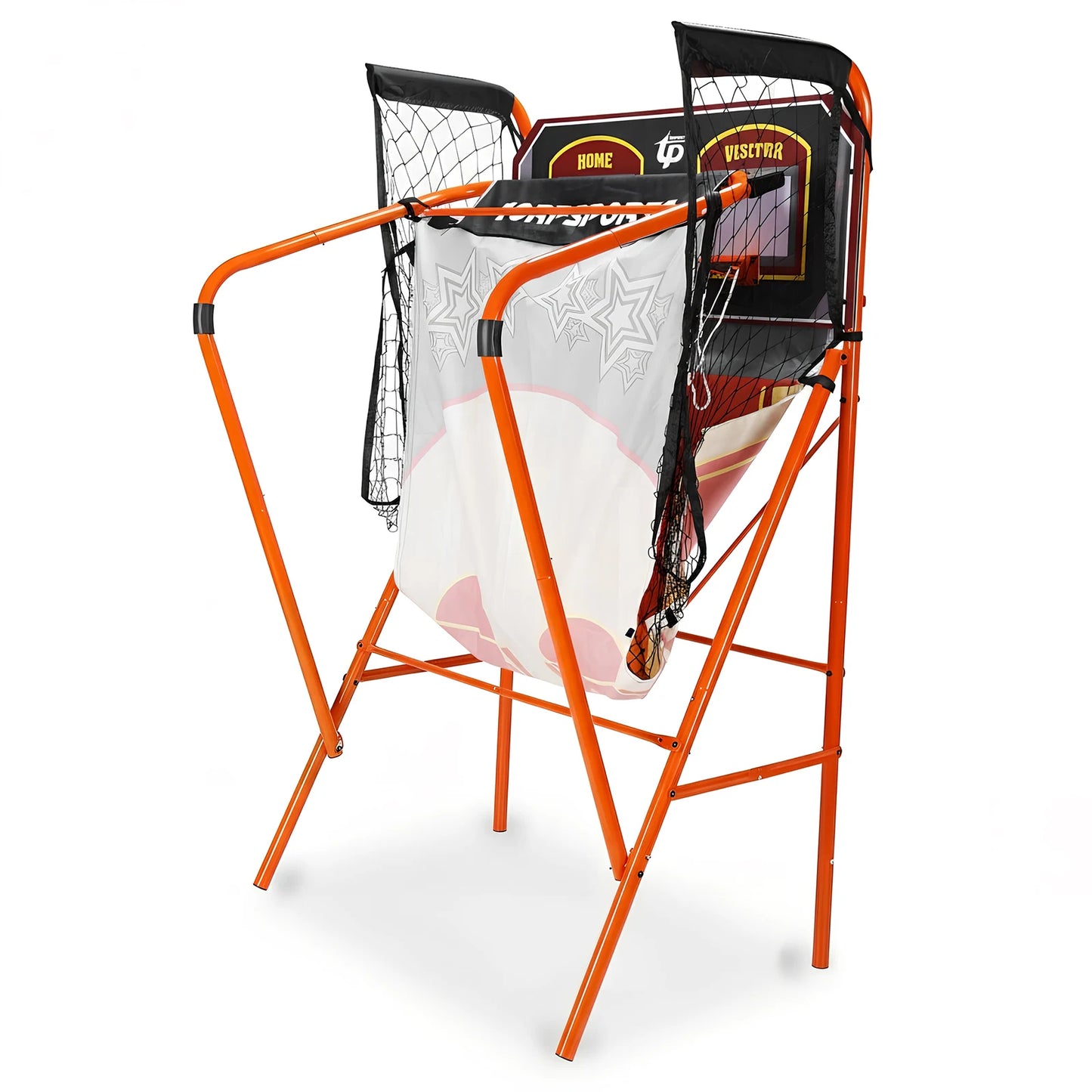Arcade Cage Basketball Game For Two Players LED Scoring