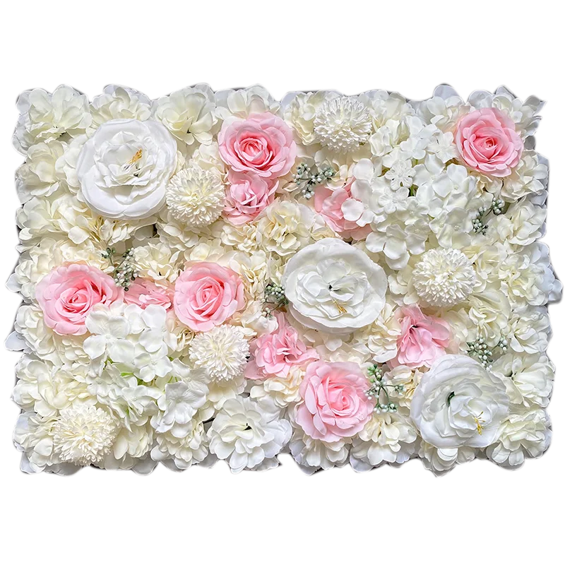 Artificial Hydrangea Rose Peony Panels Wedding Backdrops