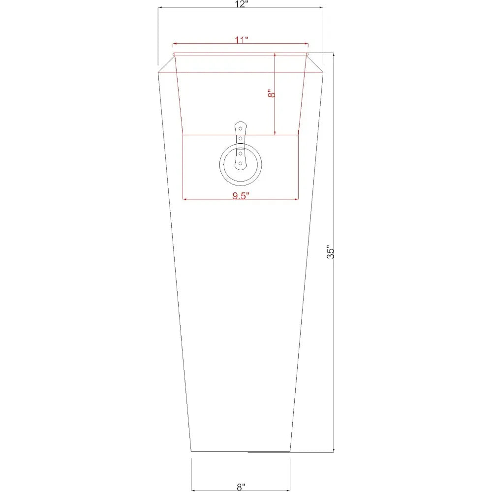 Hign-concerned Patio Planter Set With Tray For Garden