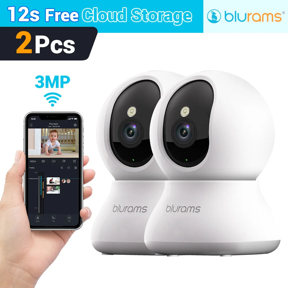 Blurams 2K Baby Monitor Camera With Motion Detection
