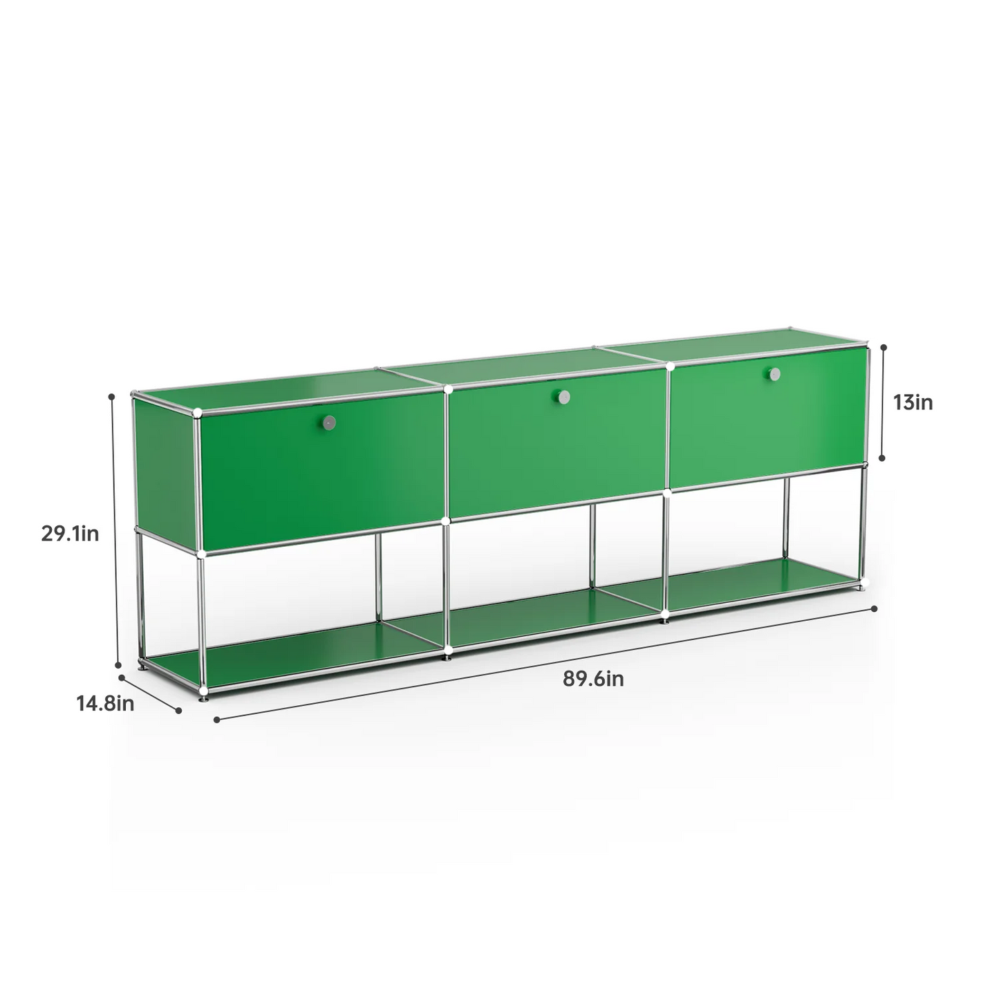 Stainless Steel Storage Cabinet For Living Room And Office