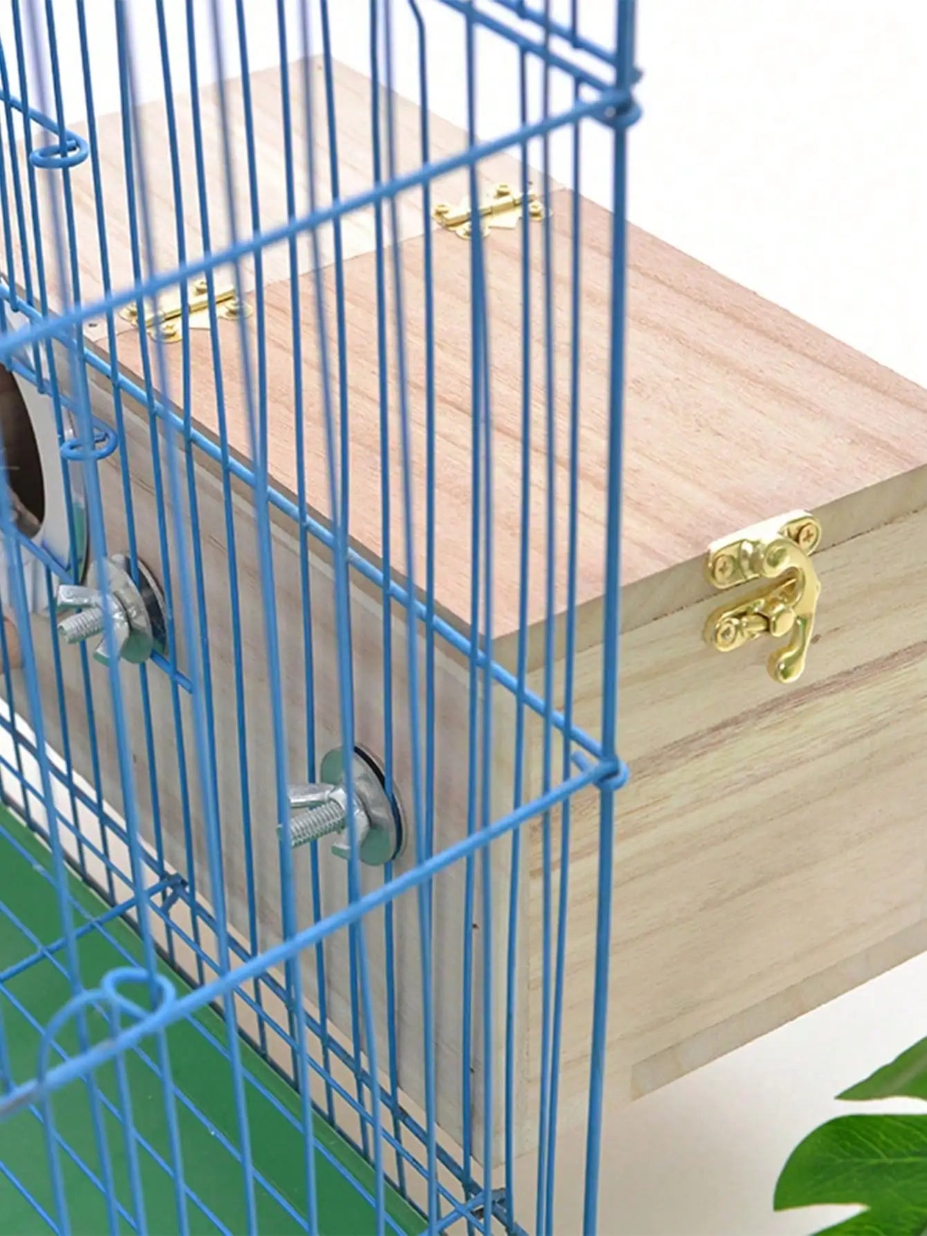 Parakeet Nest Box Bird House Wood Breeding Box Lovebirds