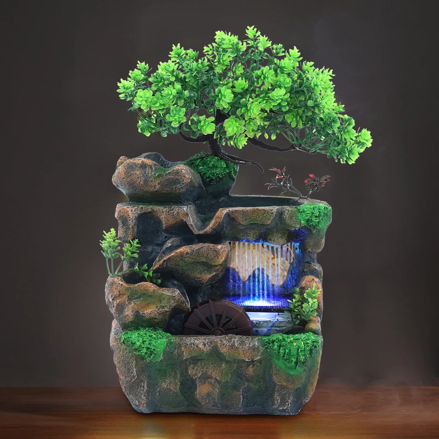 Hign-concerned Indoor Room Fountain Waterfall With LED