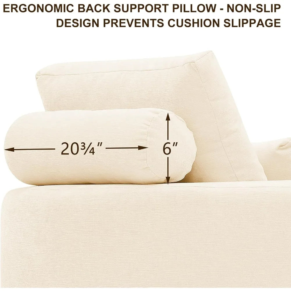 RBXC Barrel Swivel Chair 360 Rotation Chenille Cushioned Comfort