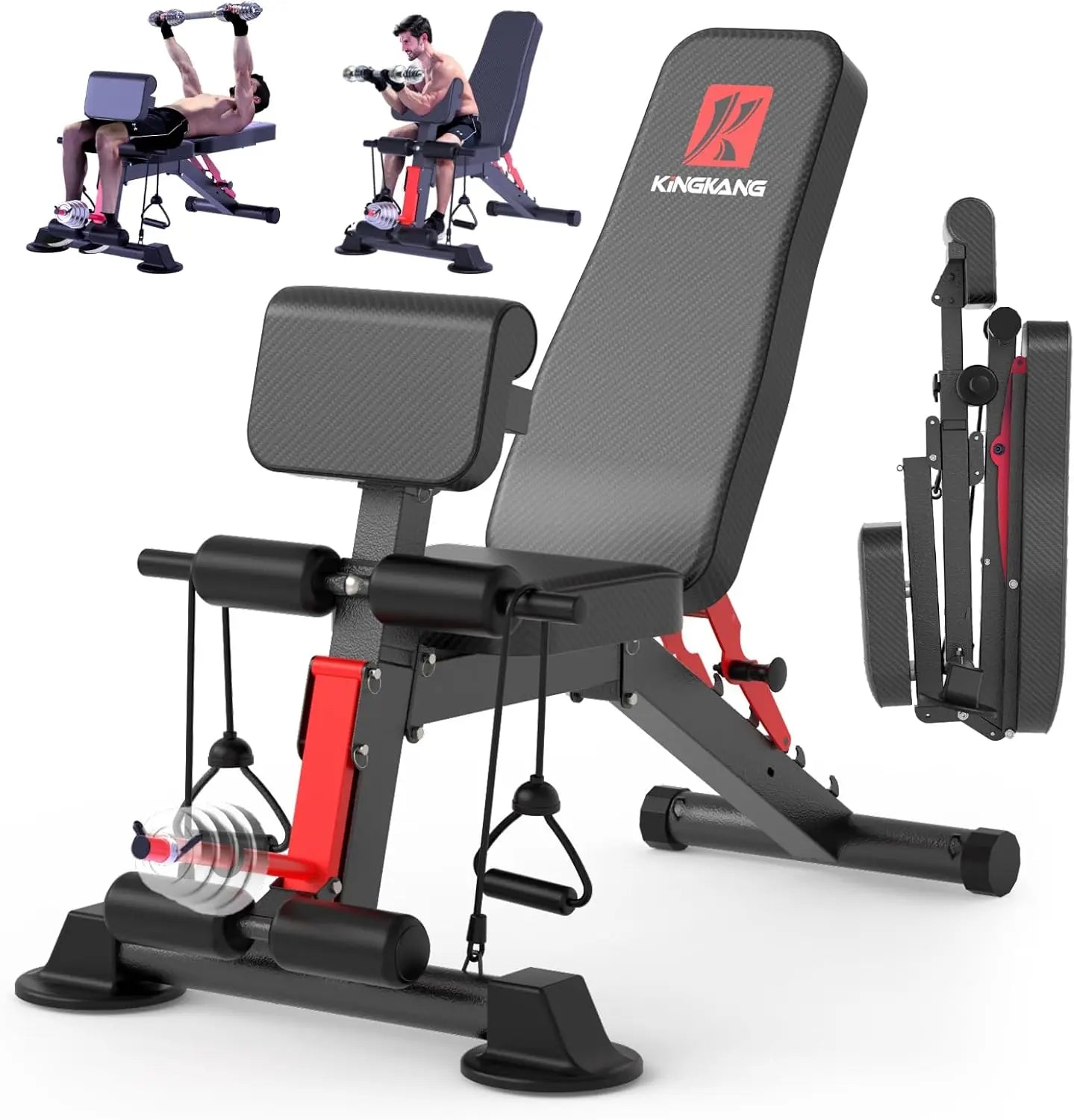 Foldable 14 In 1 Dumbbell Bench For FullBody Conditioning