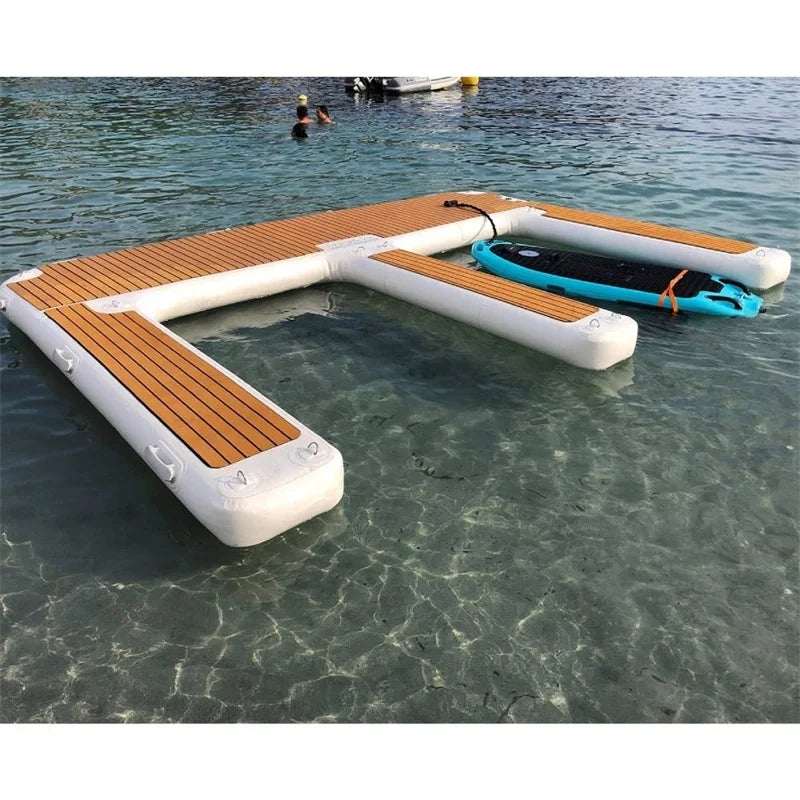 Ejia EVA Non Slip Inflatable Dock Platform Water Fun