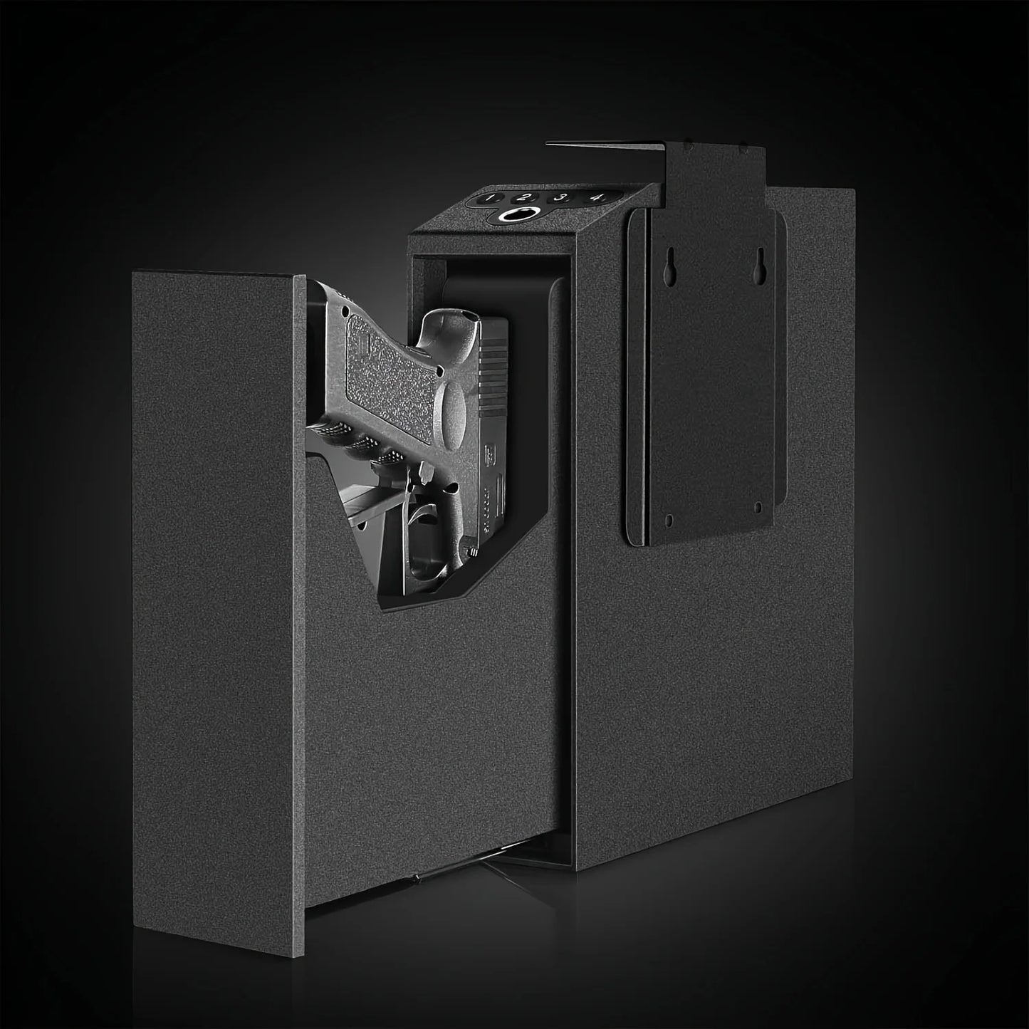 Hign-concerned Biometric Handgun Safe Auto Sliding Door