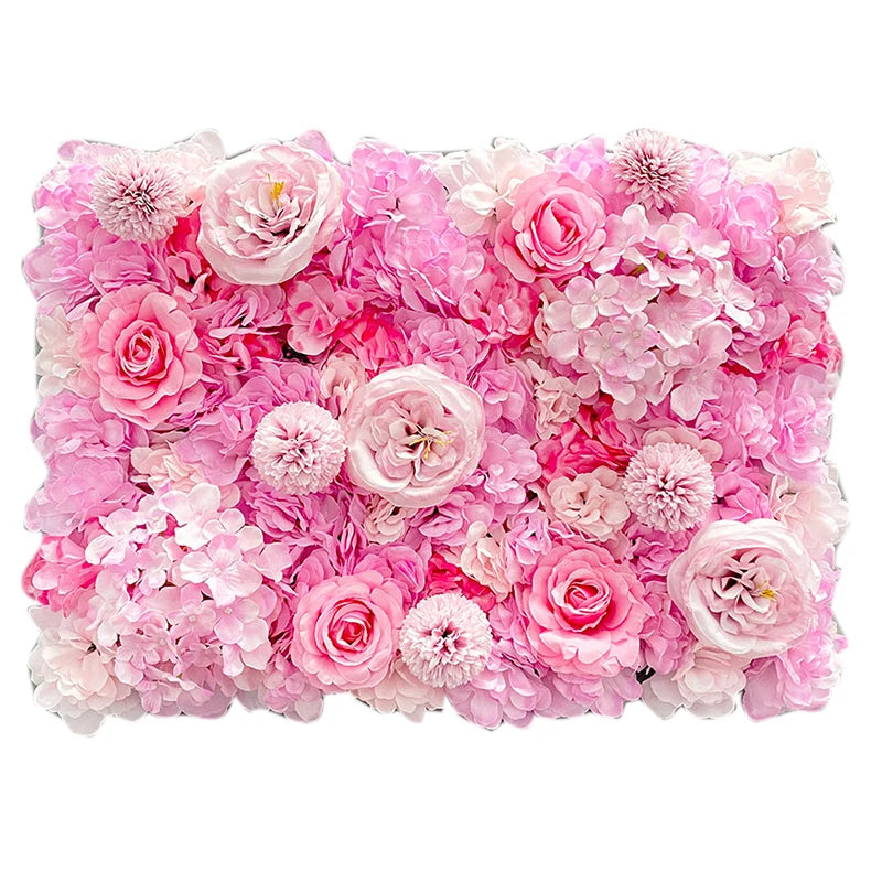 Artificial Hydrangea Rose Peony Panels Wedding Backdrops