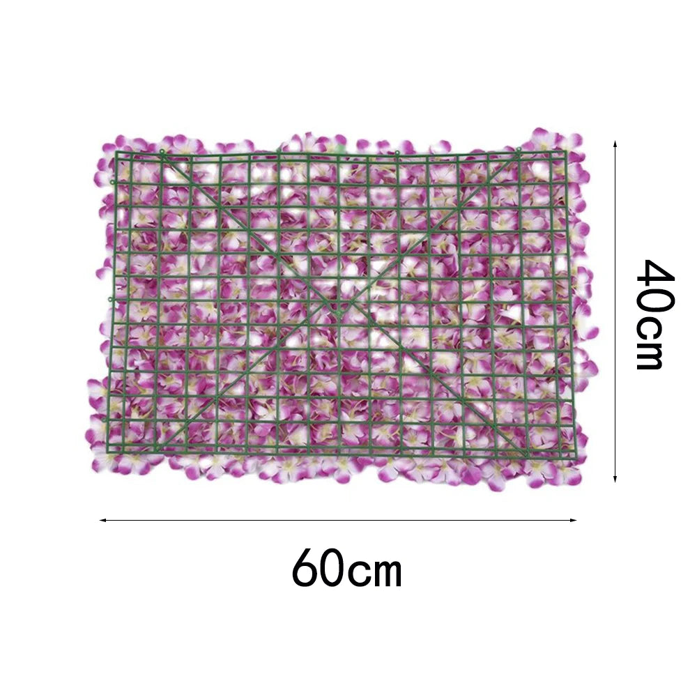Artificial Hydrangea Rose Peony Panels Wedding Backdrops