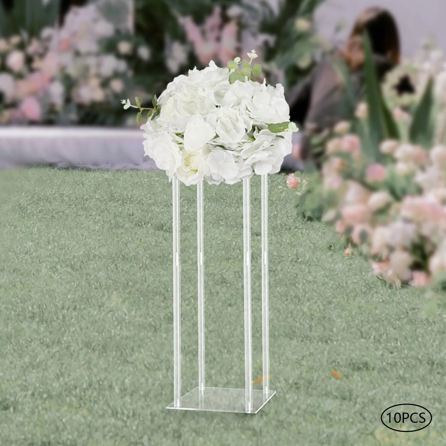 Artificial Rose Ball Bouquet For Wedding Centerpieces