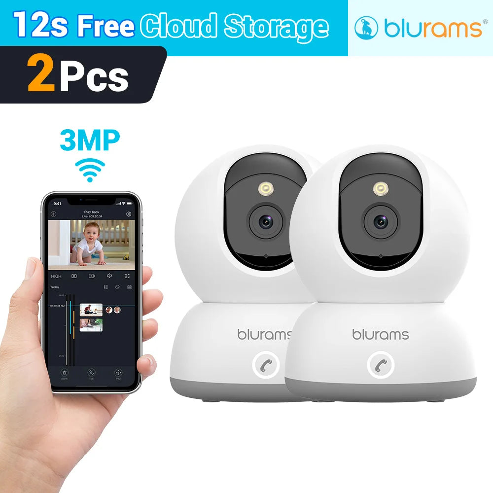 Blurams 2K Baby Monitor Camera With Motion Detection