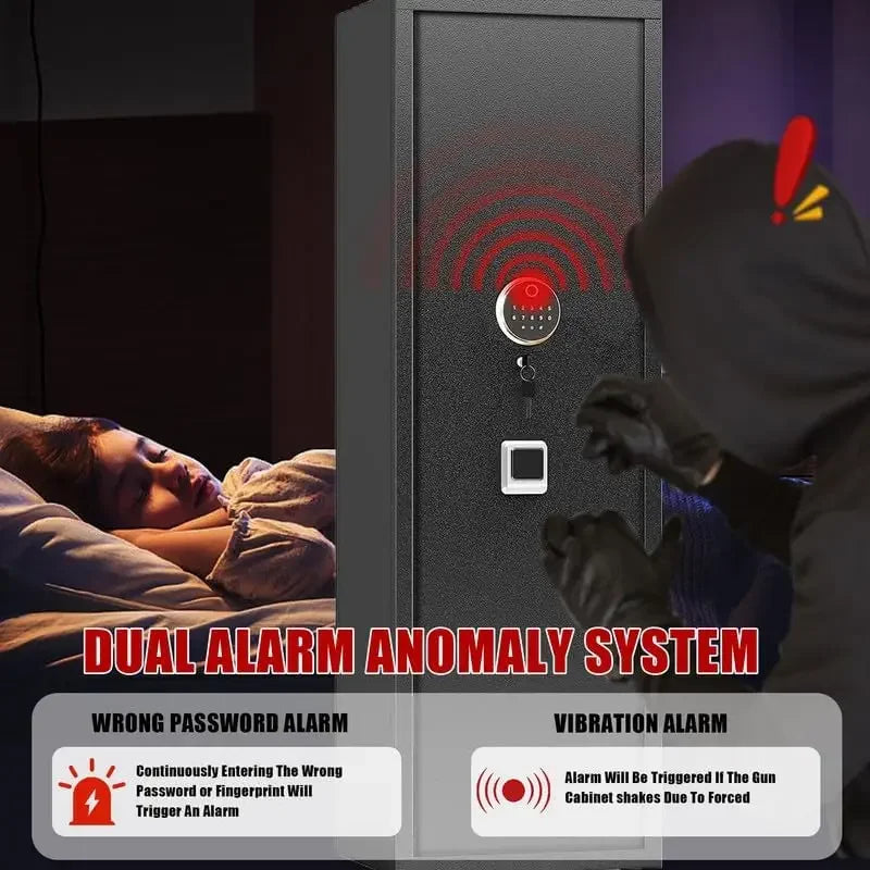 Hign-concerned Fingerprint Gun Safe for Rifles and Pistols