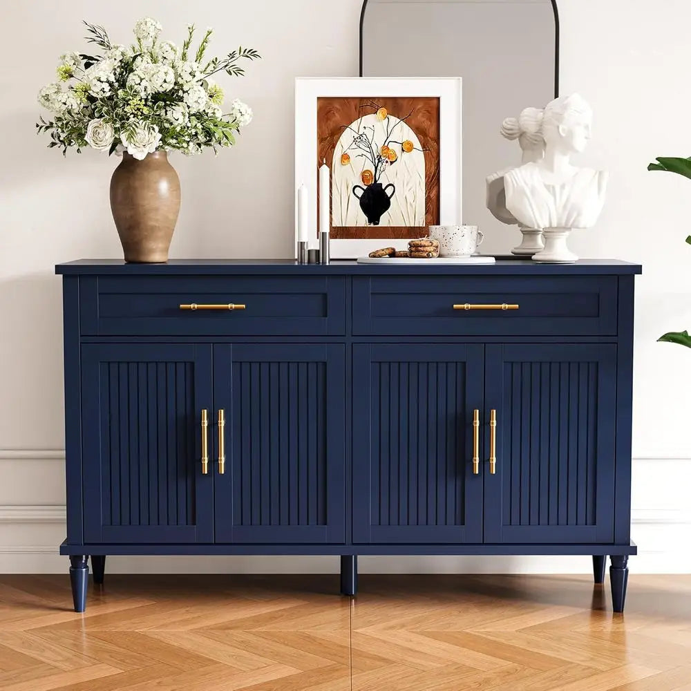 Sideboard Buffet Cabinet With Storage and Adjustable Shelves