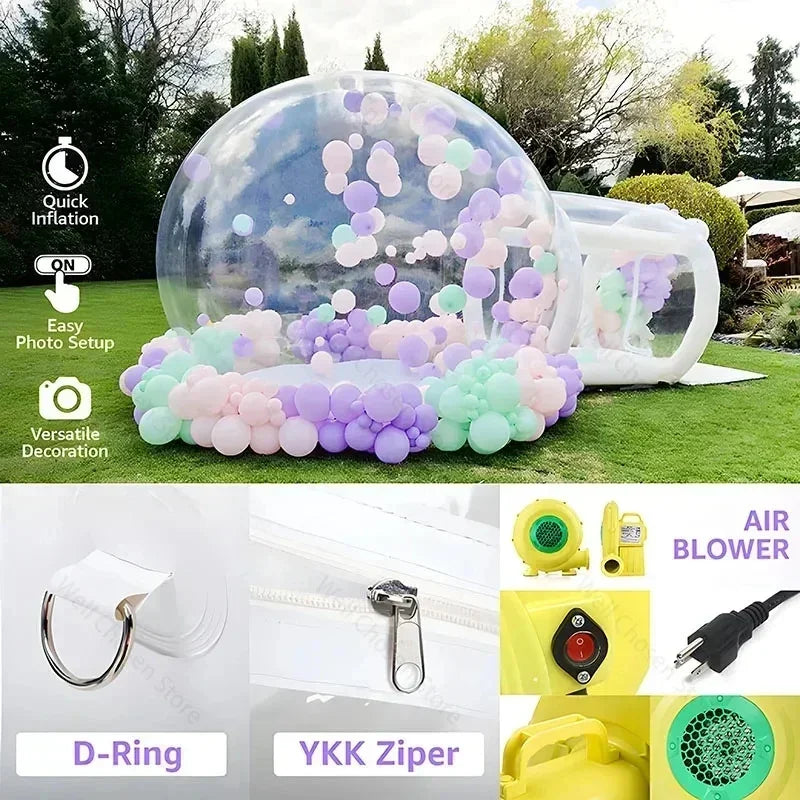 Shanghai Inflatable Bubble House Clear Bubble Tent Wedding