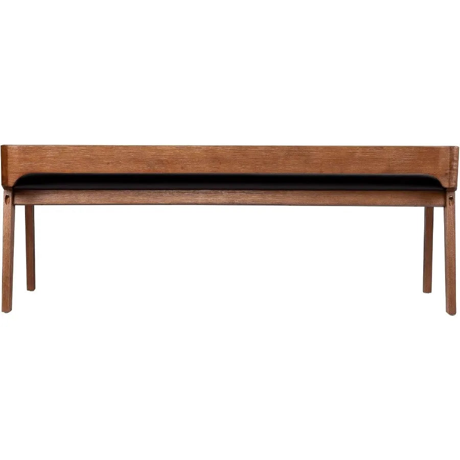 Rasmus Dining Bench Wire Brush Finish Assembly Required