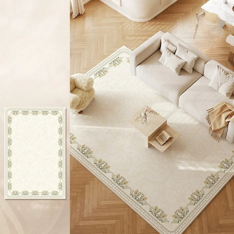 NONE French Style Wilton Plush Rug For Living Room