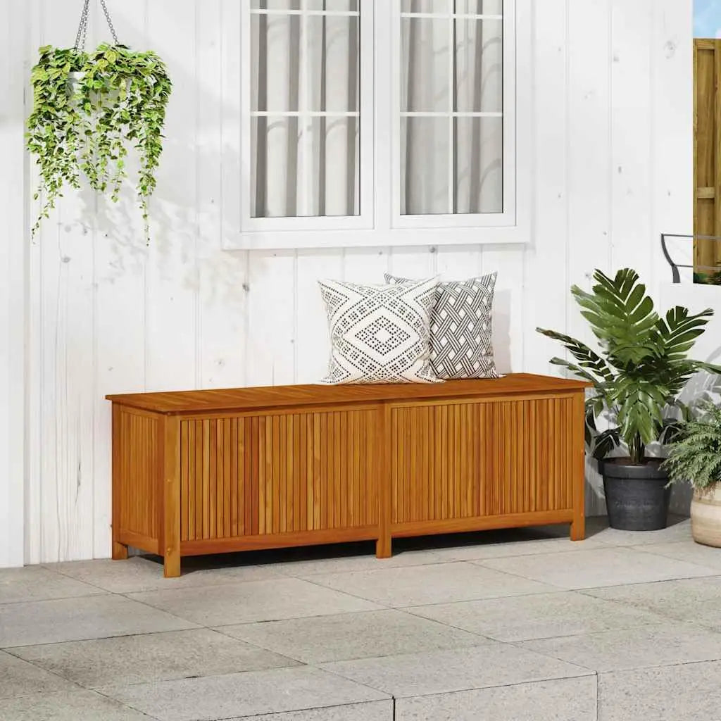 Outdoor Storage Box With Lid Weatherproof Garden Chest