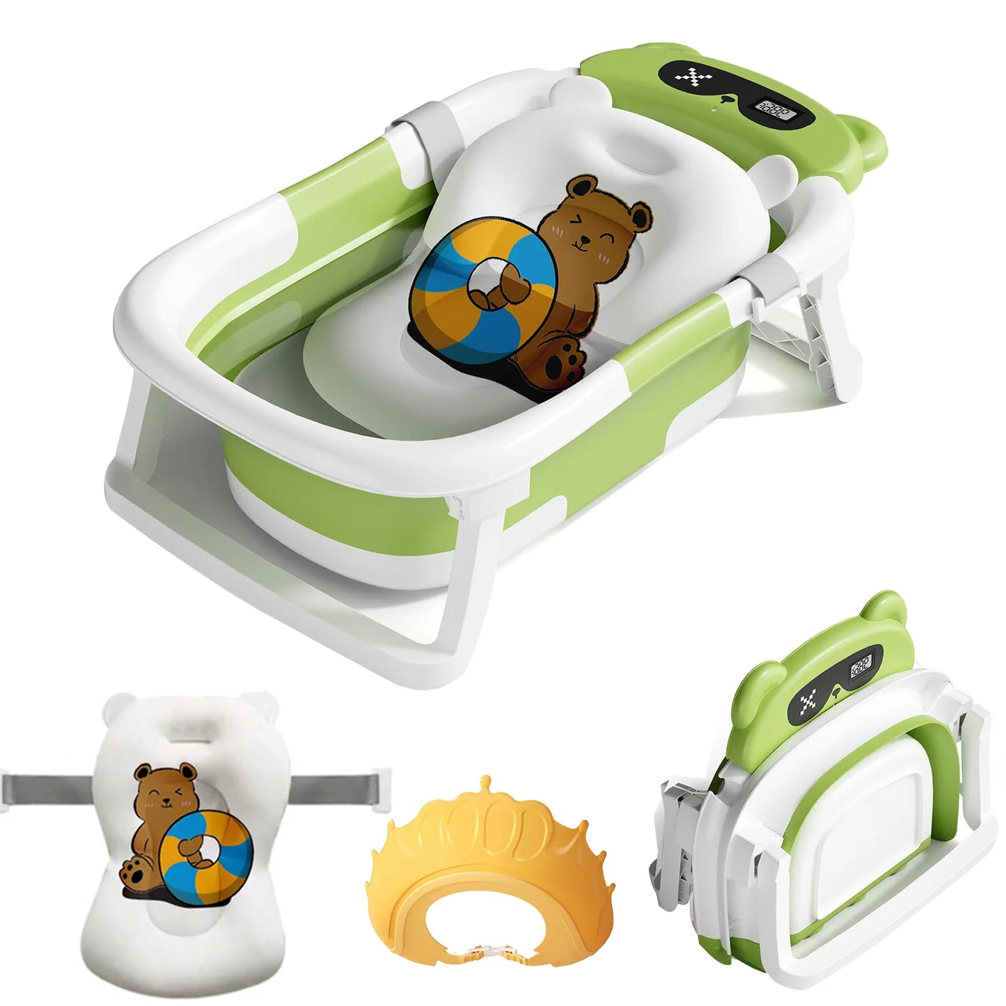Devine In And Out Cushioned Foldable Baby Bath Tub Pro