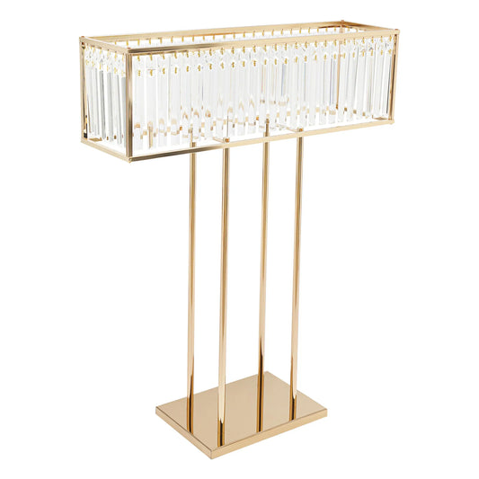 Sichuan Flower Stand Iron Crystal Centerpieces Floor Vase