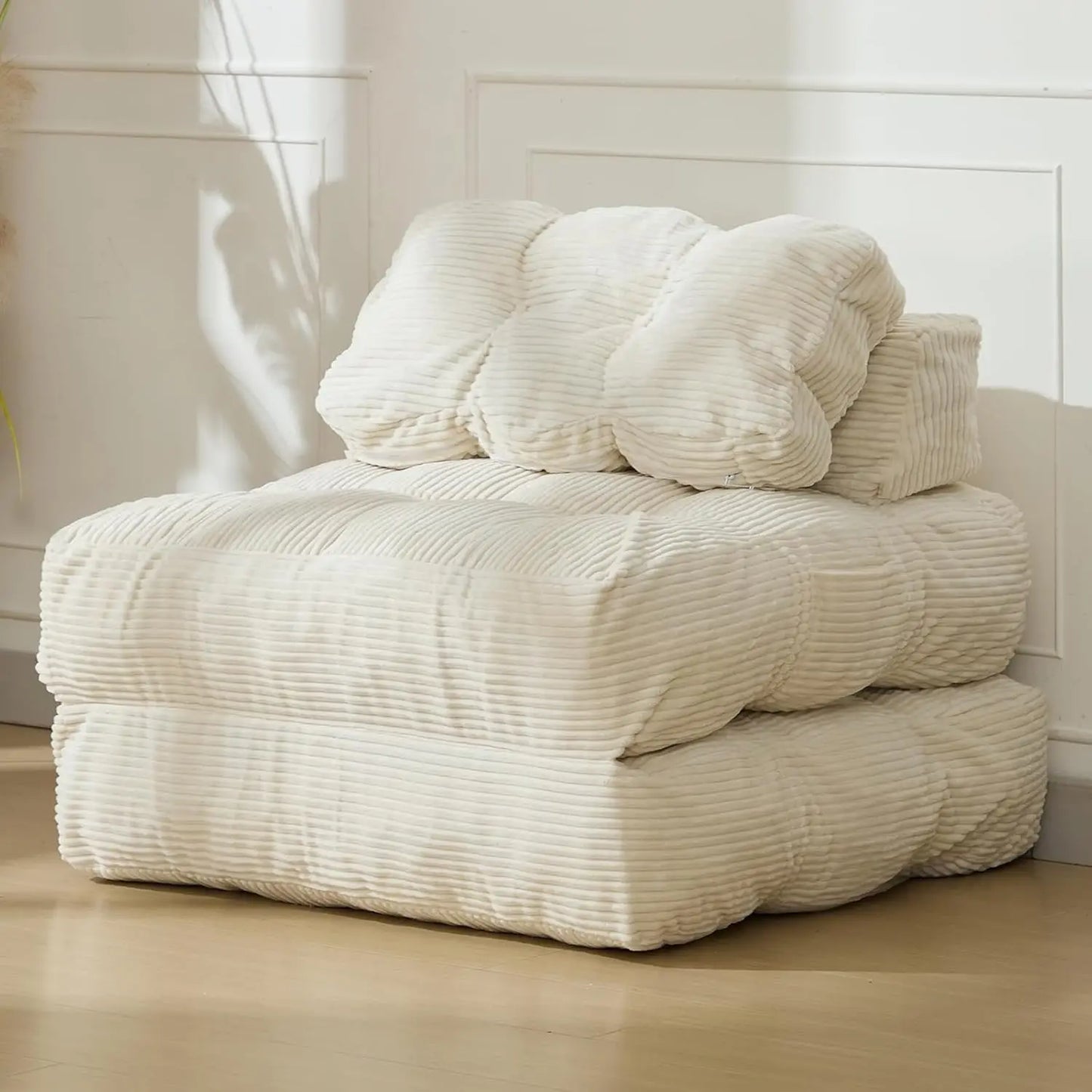 HiMISS Folding Sofa Bed With Back Support Living Room