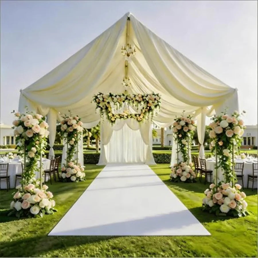 Yao Hui Huang Wedding Ceiling Draping Fabric Chiffon Curtains