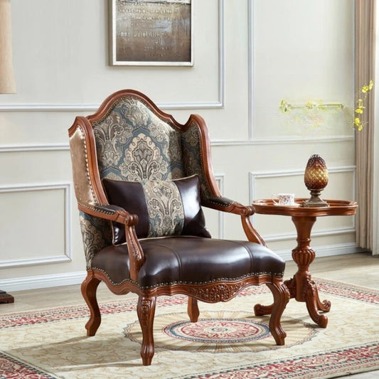 Dutrieux Single Fancy Living Room Chair With Back Support